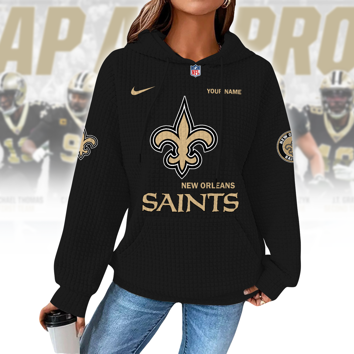 NO x NFL Waffle Hoodie  0310 DatND DVT