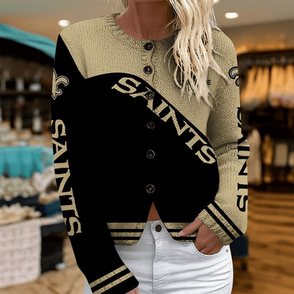 NO x NFL Knitted Cardigan DATND TANTD