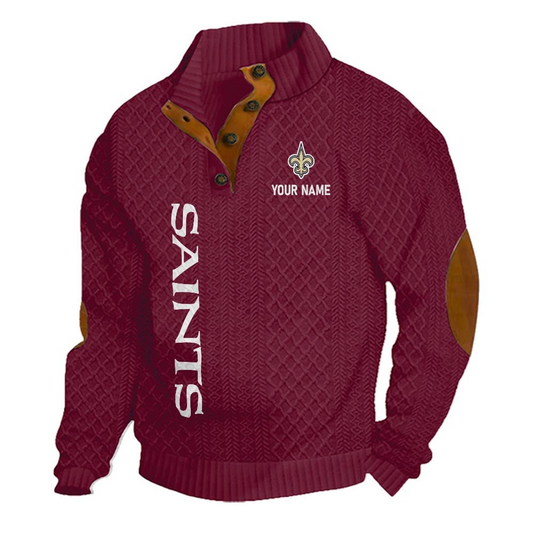 NOS NFL Basic Knitted Stand Collar Sweatshirt DDT CTND