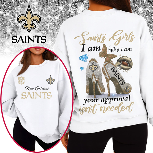 NOS Premium NFL I Am Who I Am Glitter 3D Apparel DDT 211025 NTL