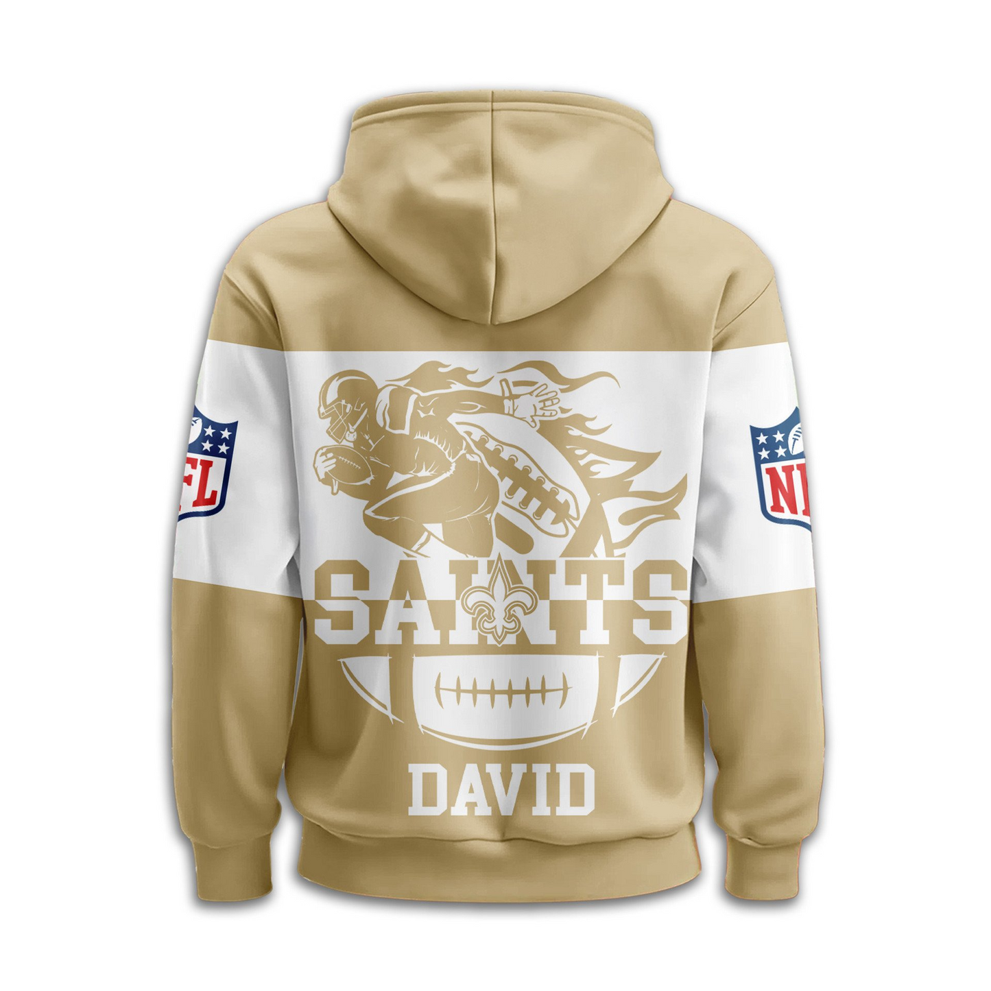 NOS Premium NFL Touchdown Spirit Personalized Hoodie DDT CTND