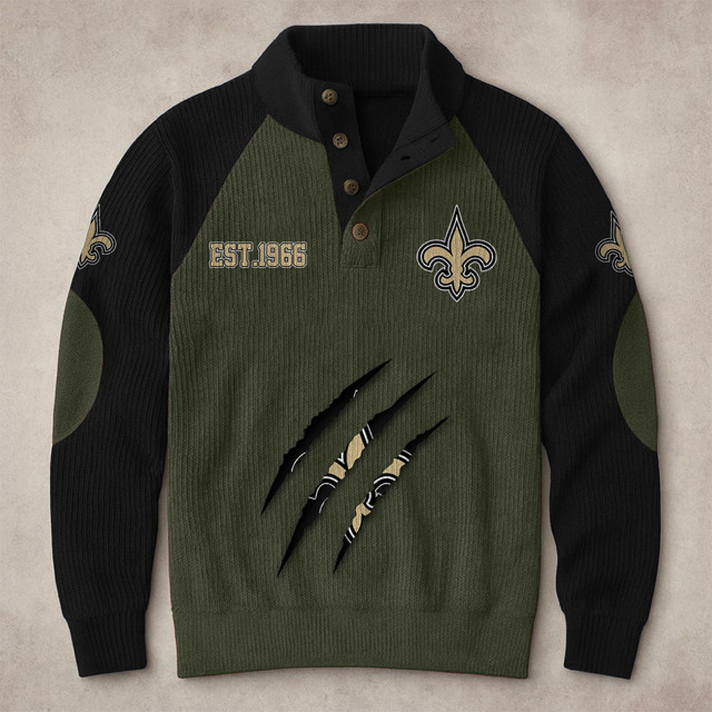 NO X NFL corduroy colorblock long sleeves V1 NAK THUONGNH