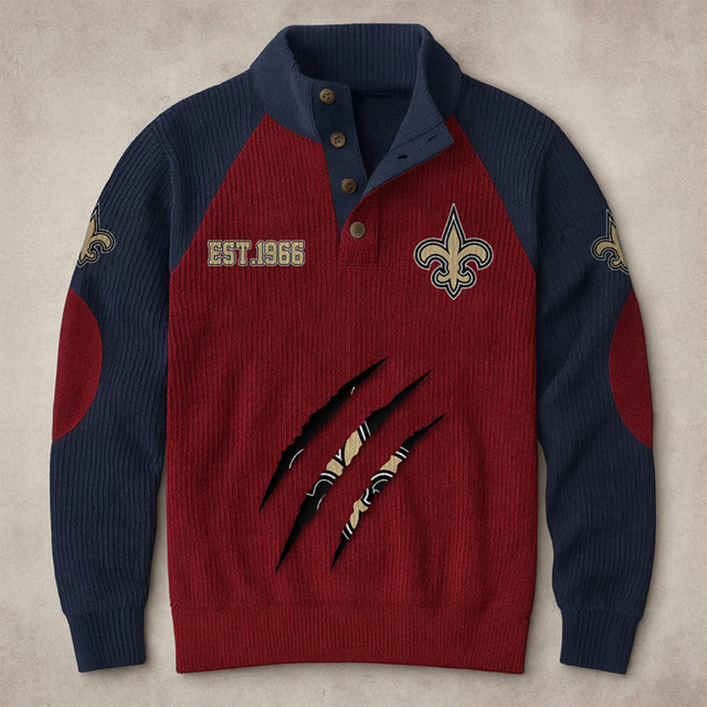 NO X NFL corduroy colorblock long sleeves V1 NAK THUONGNH