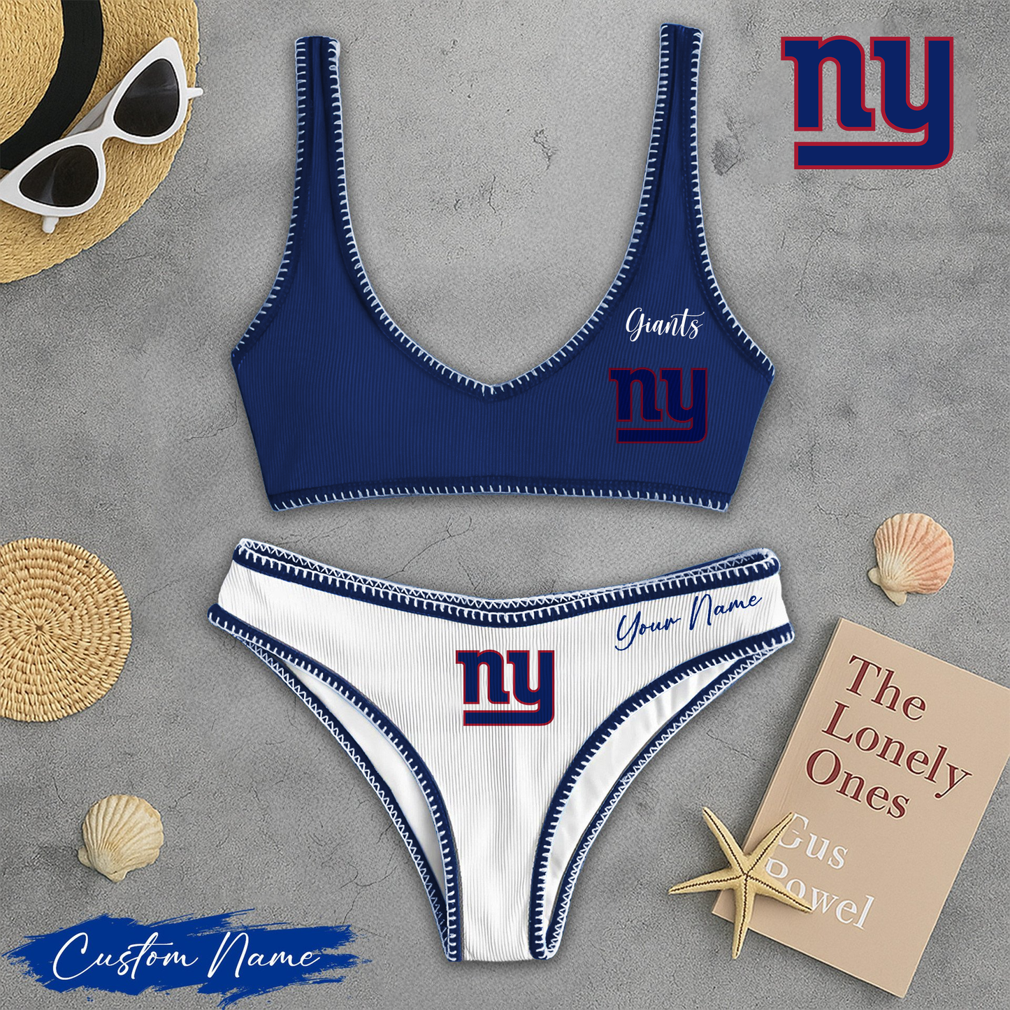 NYG Premium NFL Bikini Set DDT CTND