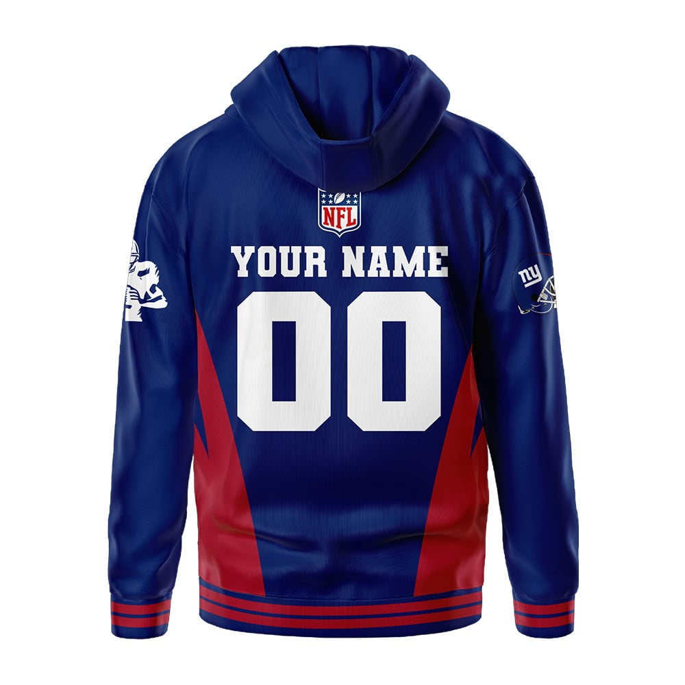 NYG Premium NFL Personalized Fan Hoodie DDT NTL