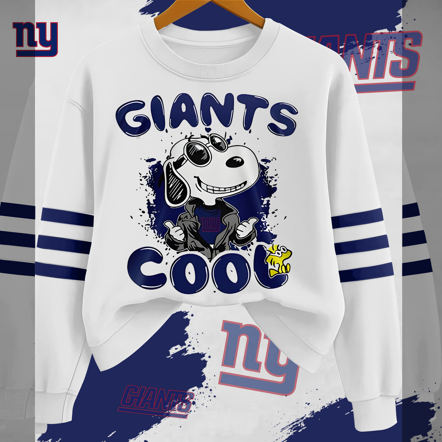 NYG Premium NFL Snoopy Cool Sweatshirt DDT  HLPHUONG