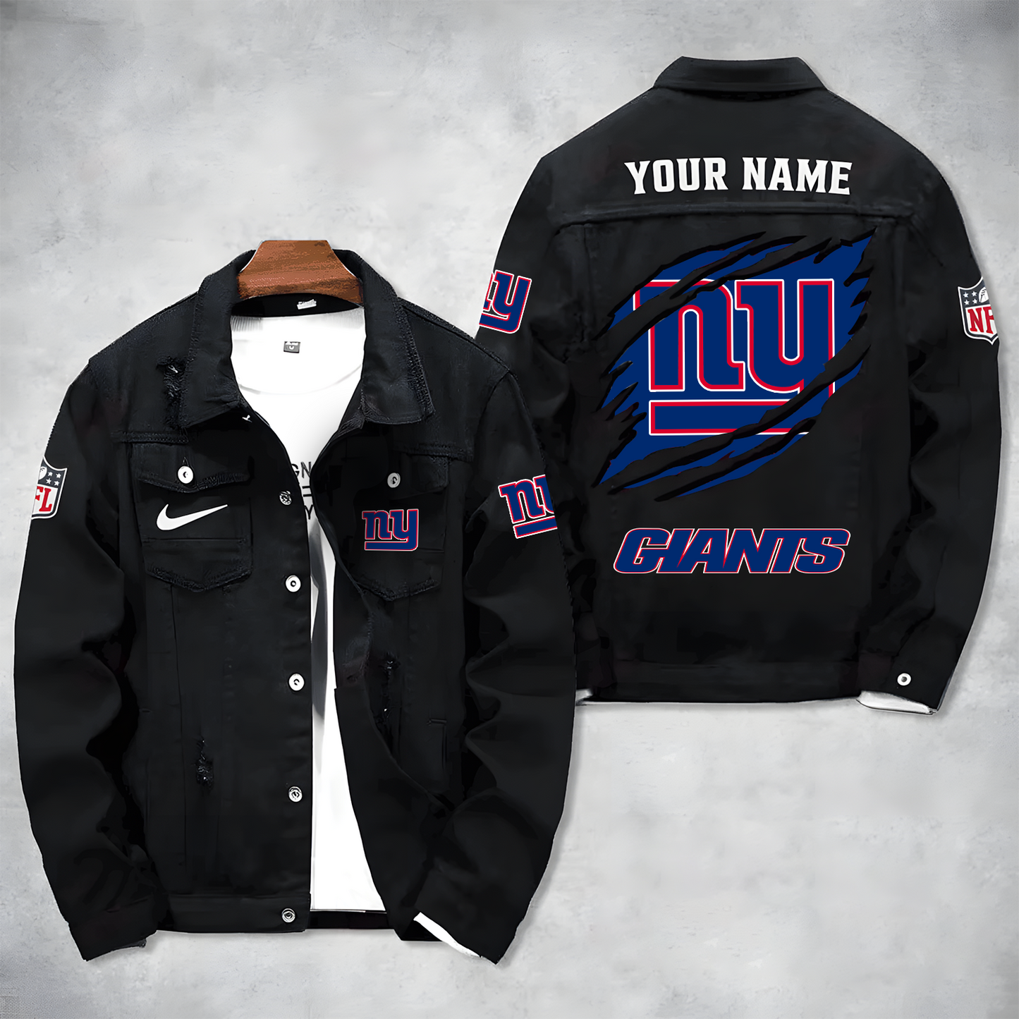 NYG X NFL Denim Jacket 0210 DatND ThuongNH