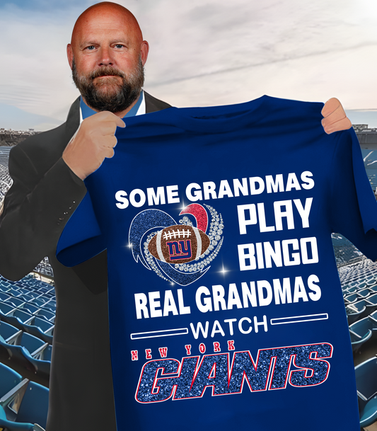 NYG X NFL some grandmas play bingo real grandmas wach DATND THUONGNH