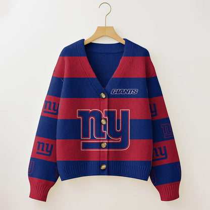 NYG x NFL Cardigan Sweatshirt With Button  DatND DVT