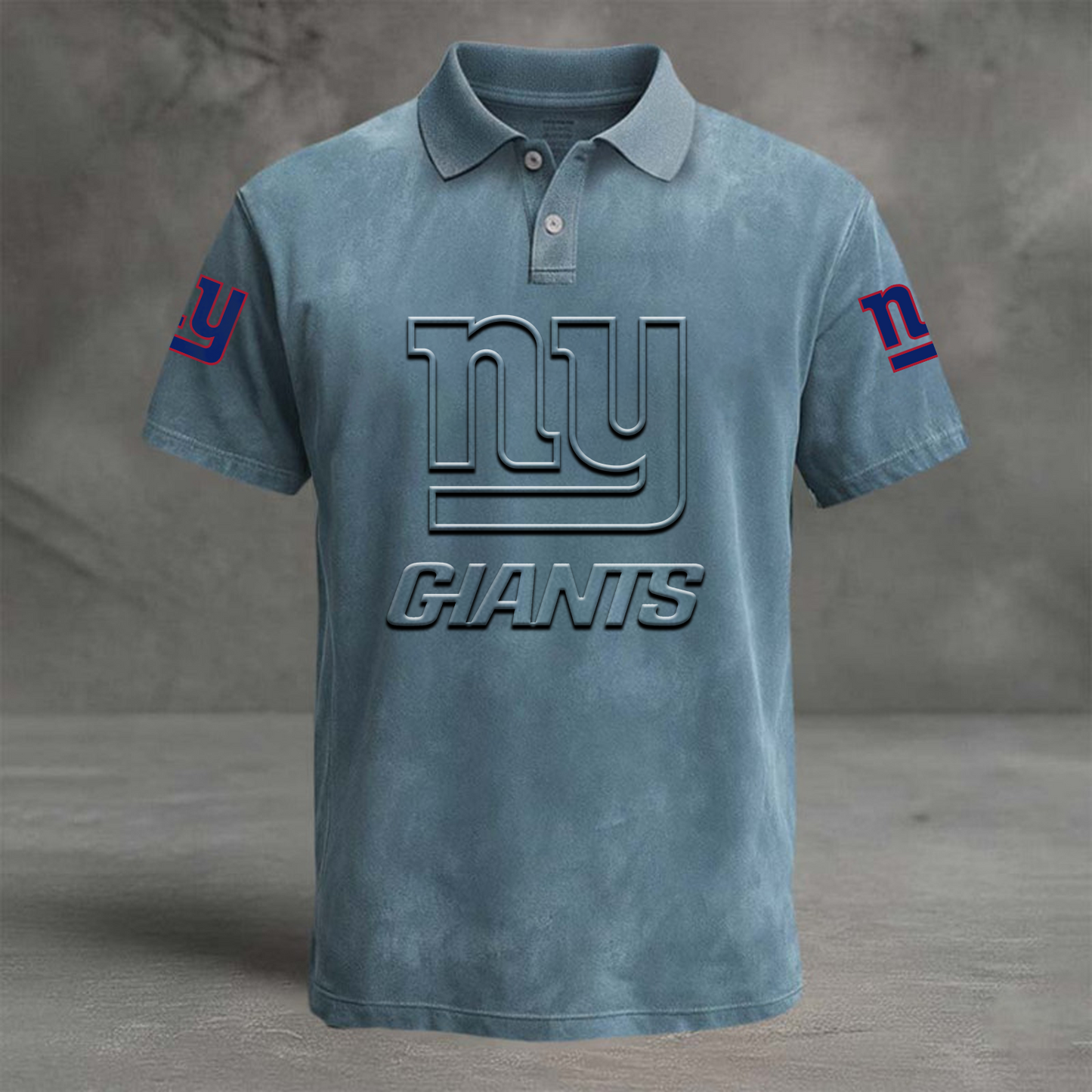 NYG x NFL Embossed Polo Shirt DATND TANTD