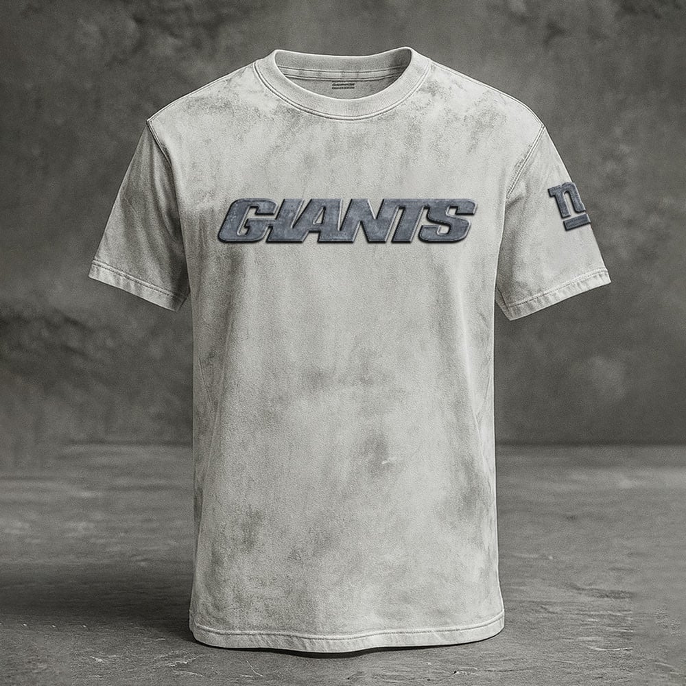 NYG x NFL Embossed Tshirt DATND TANTD