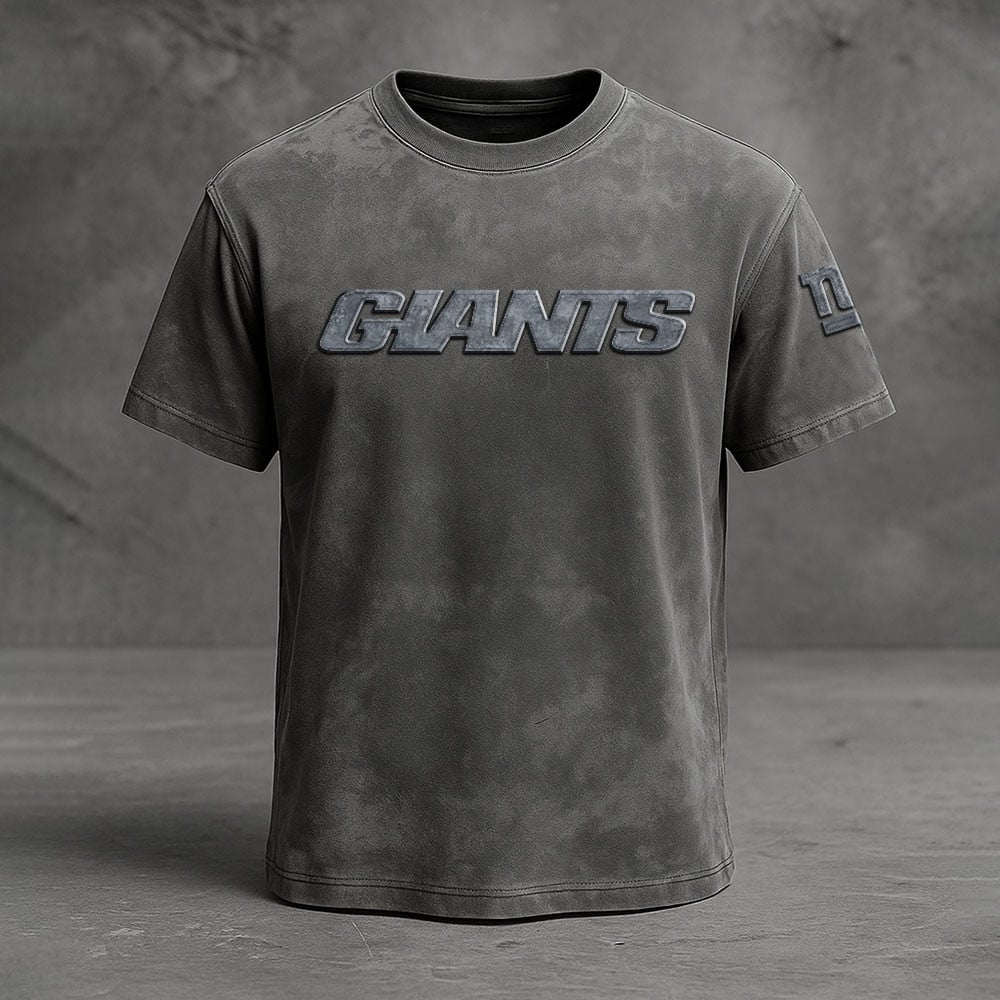 NYG x NFL Embossed Tshirt DATND TANTD