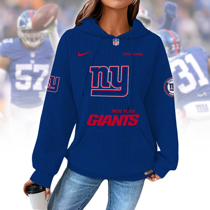 NYG x NFL Waffle Hoodie  0310 DatND DVT
