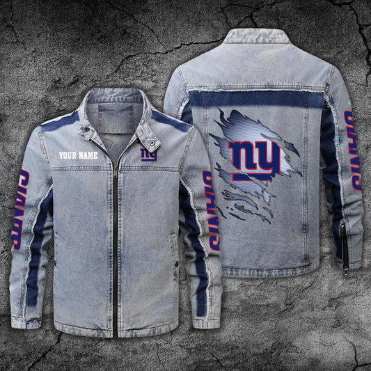 NYG x NFL Jean Jacket DATND TANTD