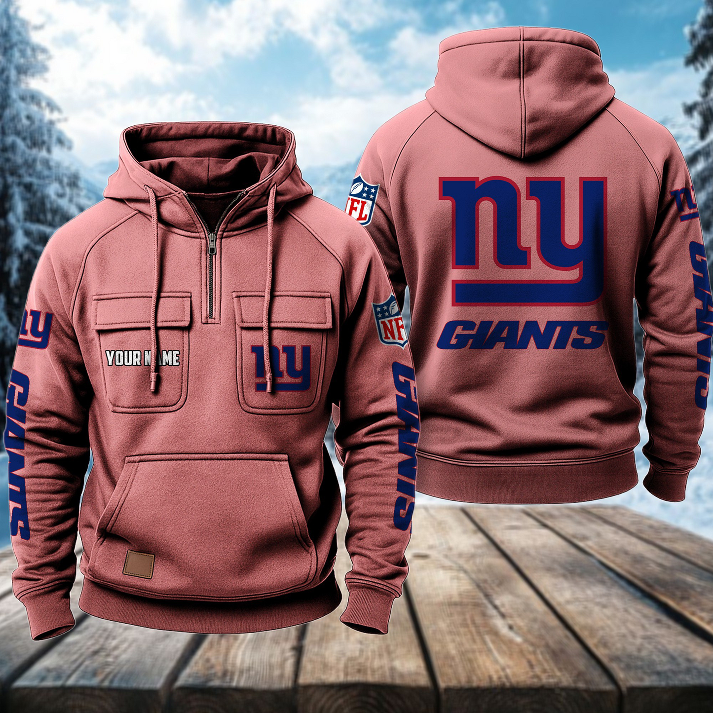 NYG x NFL Premium Hoodie DATND TANTD