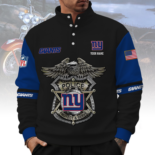 NYG x NFL Western Style Sweater With Buckles DatND ThuongNH