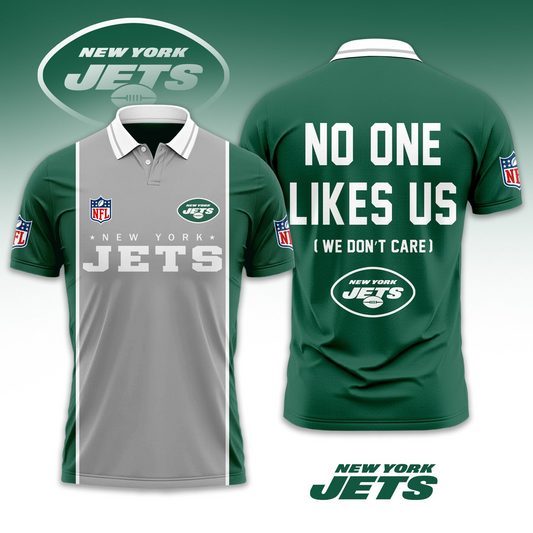 NYJ NFL No One Like Us Polo Shirt DDT HLPHUONG