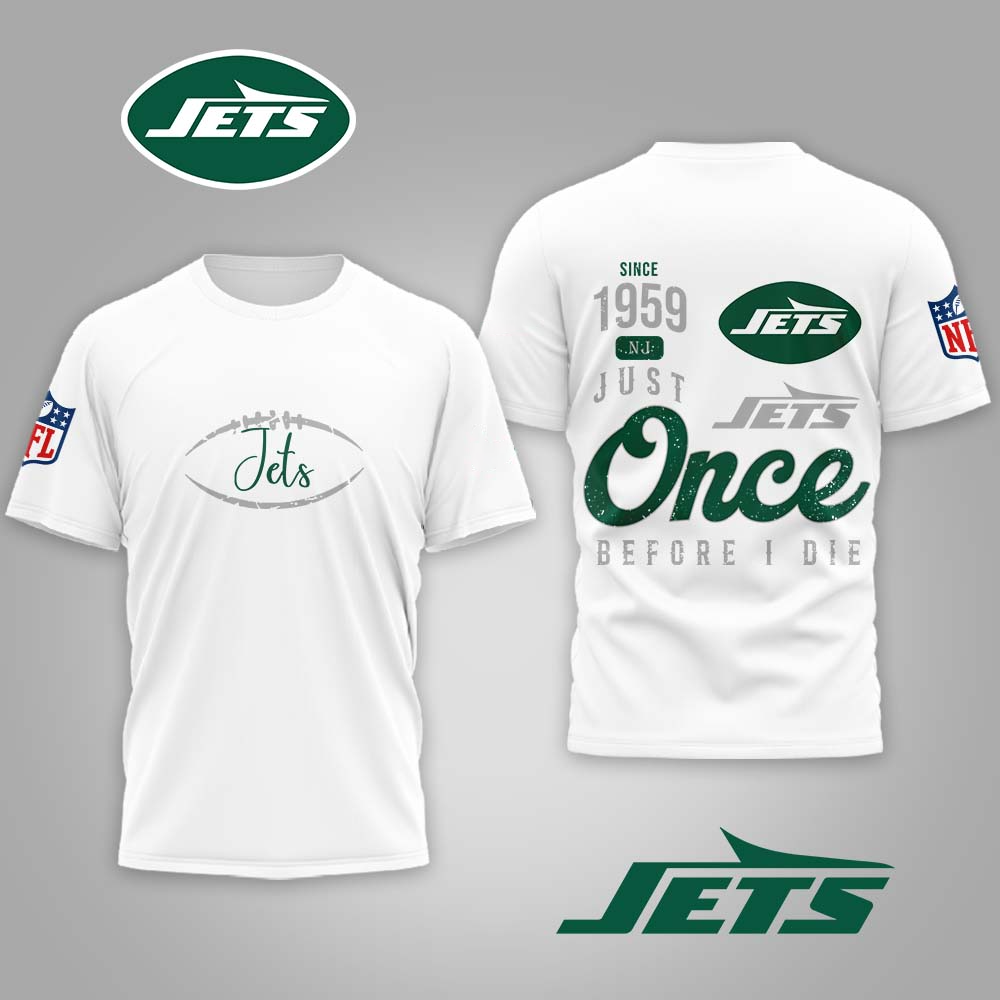 NYJ Premium NFL Once Before I Die Shirt DDT CTND