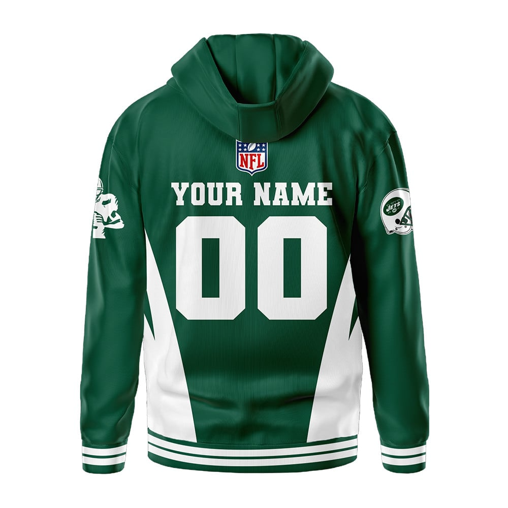 NYJ Premium NFL Personalized Fan Hoodie DDT NTL