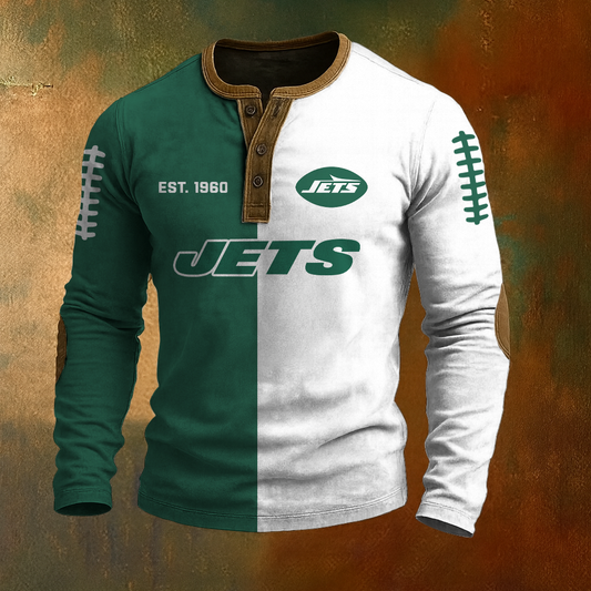 NYJ x NFL Premium Long Sleeve Shirt DDT NTL