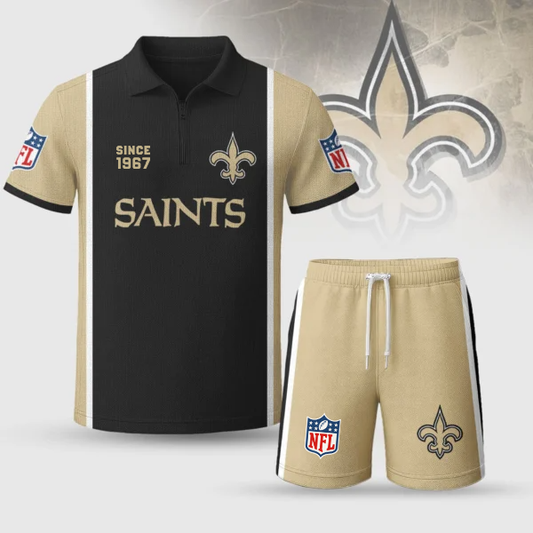 NOS Premium NFL V2 Combo Polo And Shorts DDT TTV