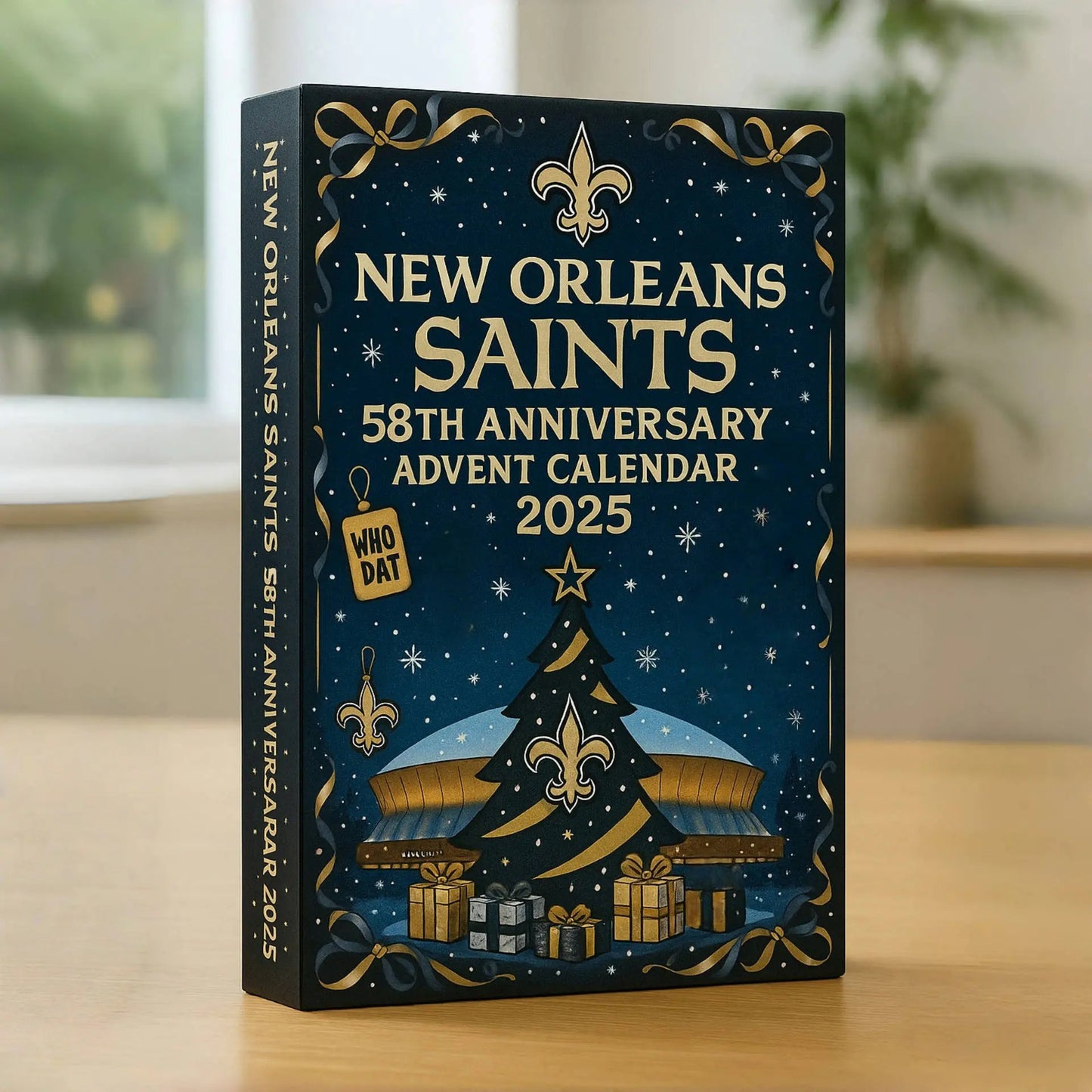DISCOUNT 60% New Orleans Saints 58th Anniversary Advent Calendar 2025 BQH