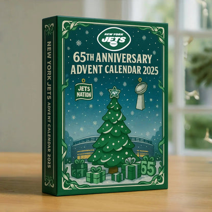 DISCOUNT 60% New York Jets Advent Calendar - The One With 24 Little Doors BQH
