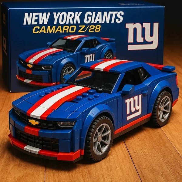 NFL Team Pickup Camaro Building Blocks NAK