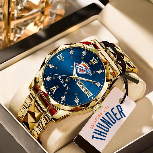 OKC Thunder x RL Alloy Luxury Quartz Watch V2 DATND TANTD