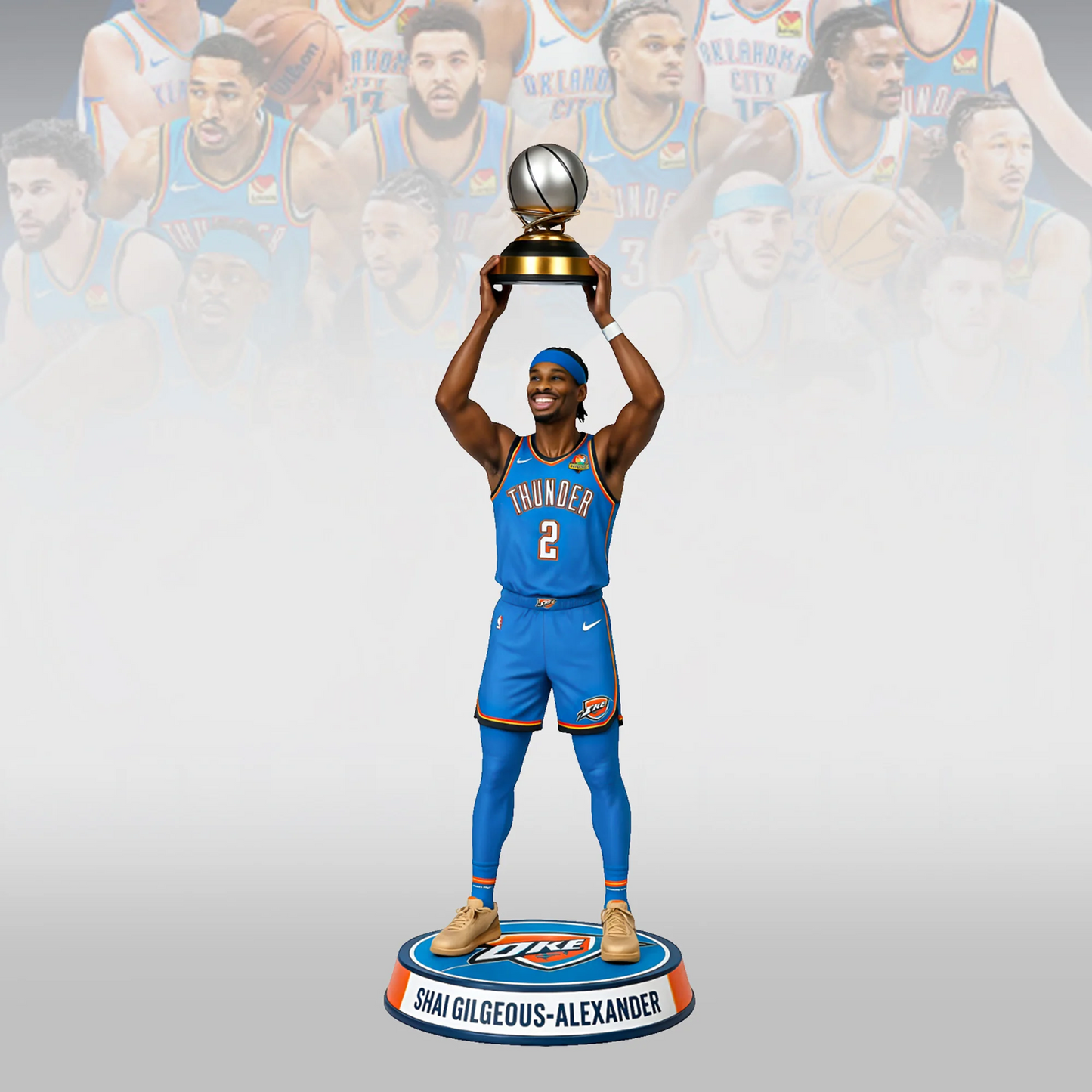 OKC Premium Acrylic Plaque V1 DATND TANTD