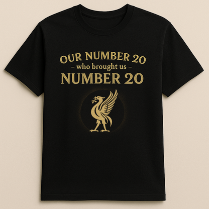 DJ20 - Our Number 20 Who Brought Us Number 20 Shirt DDTNTL