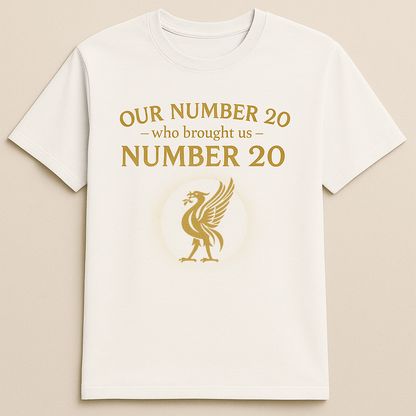 DJ20 - Our Number 20 Who Brought Us Number 20 Shirt DDTNTL