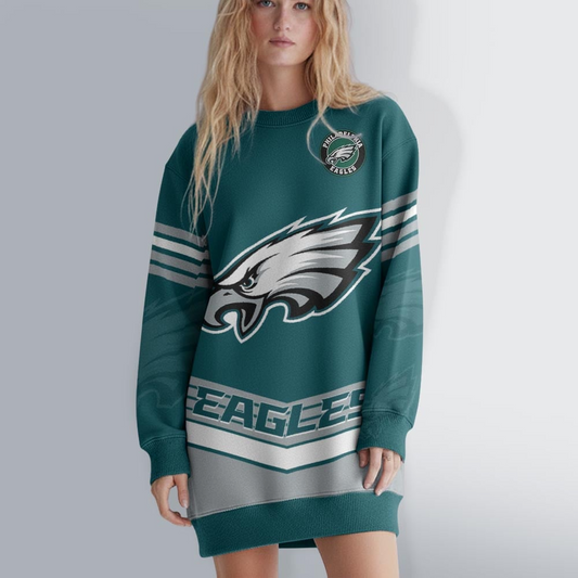 PE NFL Sweatshirt Dress DDT HLPHUONG