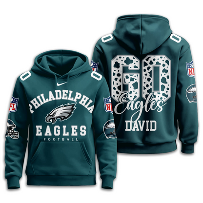 PE Premium NFL Custom Game Day Hoodie DDT NTL