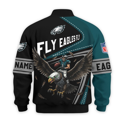 PE Premium NFL Game Day 3D Bomber Jacket DDT NTL
