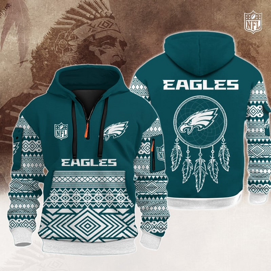PE Premium NFL Native American Hoodie DDT HLPHUONG