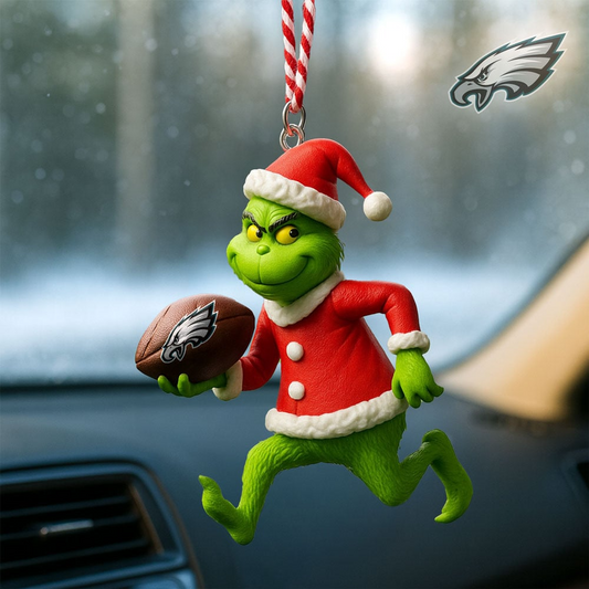 PE Premium NFL No.1 Team Christmas Car Hanging Ornament DDT HLPHUONG