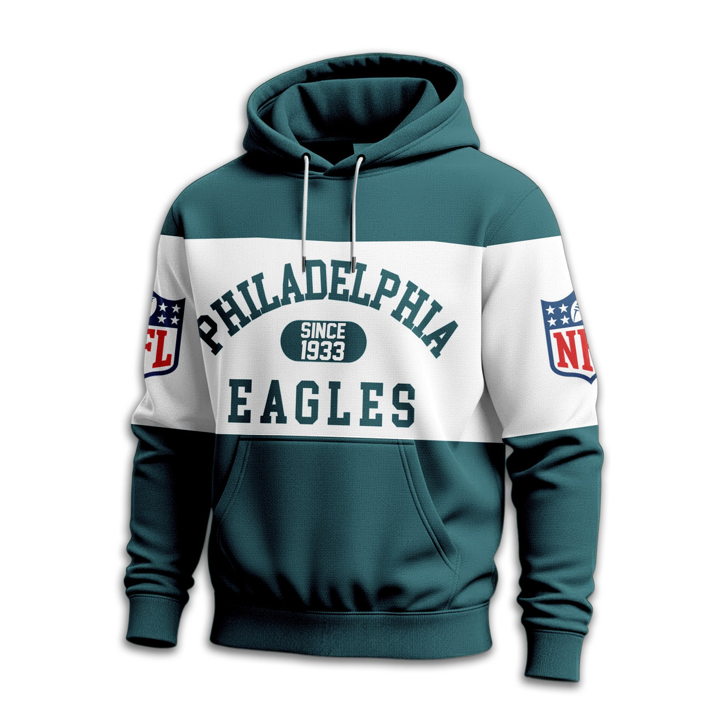 PE Premium NFL Touchdown Spirit Personalized Hoodie DDT CTND