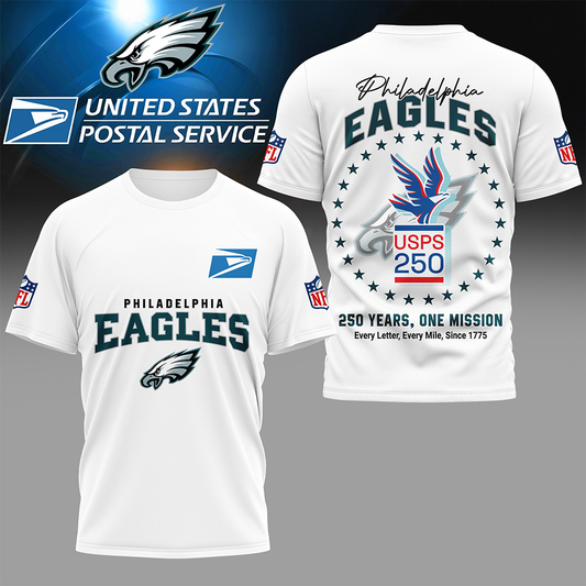 PE Premium NFL United States Postal Service 250th Anniversary 3D Shirt DDT CTND