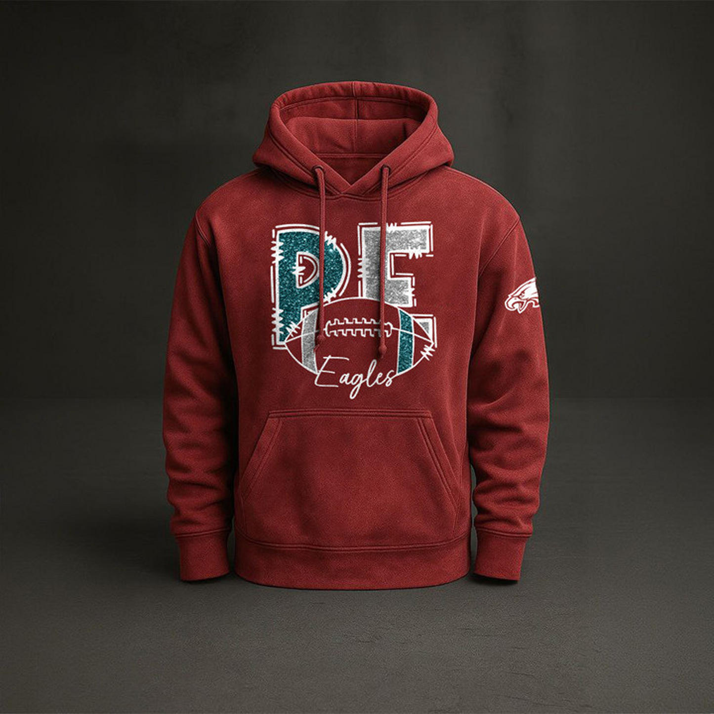 PHI x NFL Embossed Hoodie DatND THUONGNH