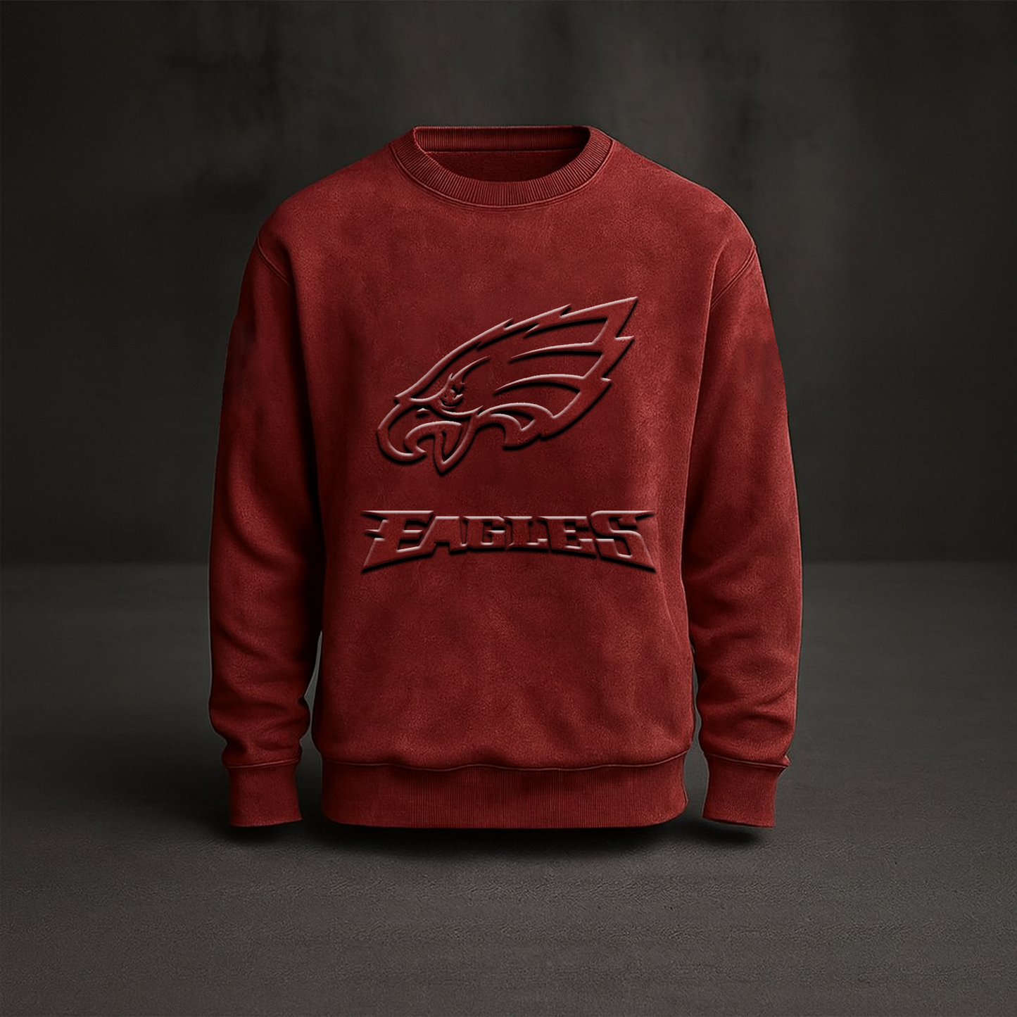 PHI x NFL Embossed Sweat Shirt DATND TANTD