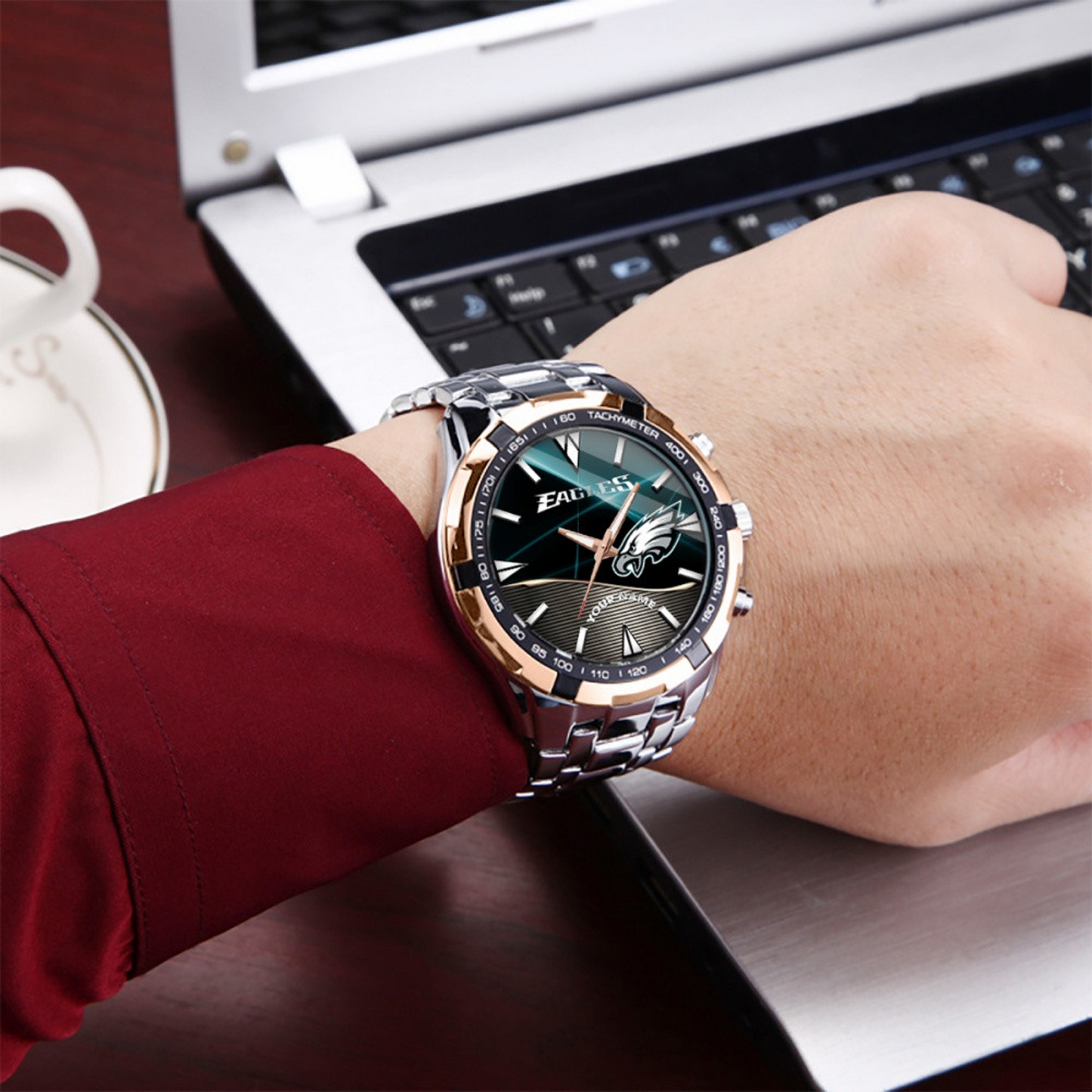 PHI x NFL Luxury Alloy Watch DATND TANTD