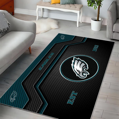 PHI x NFL Modern Sports Living Room Rug DatND DVT