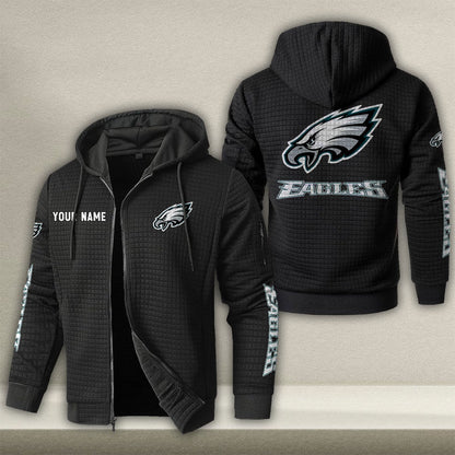 PHI x NFL Quilted Zip Hoodie DatND DVT