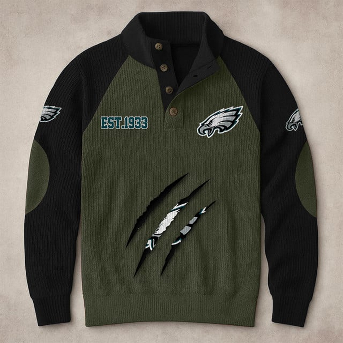 PHI X NFL corduroy colorblock long sleeves V1 NAK THUONGNH