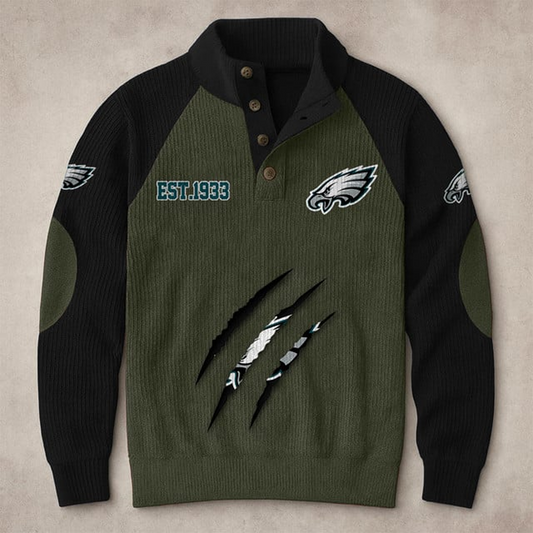 PHI X NFL corduroy colorblock long sleeves V1 NAK THUONGNH