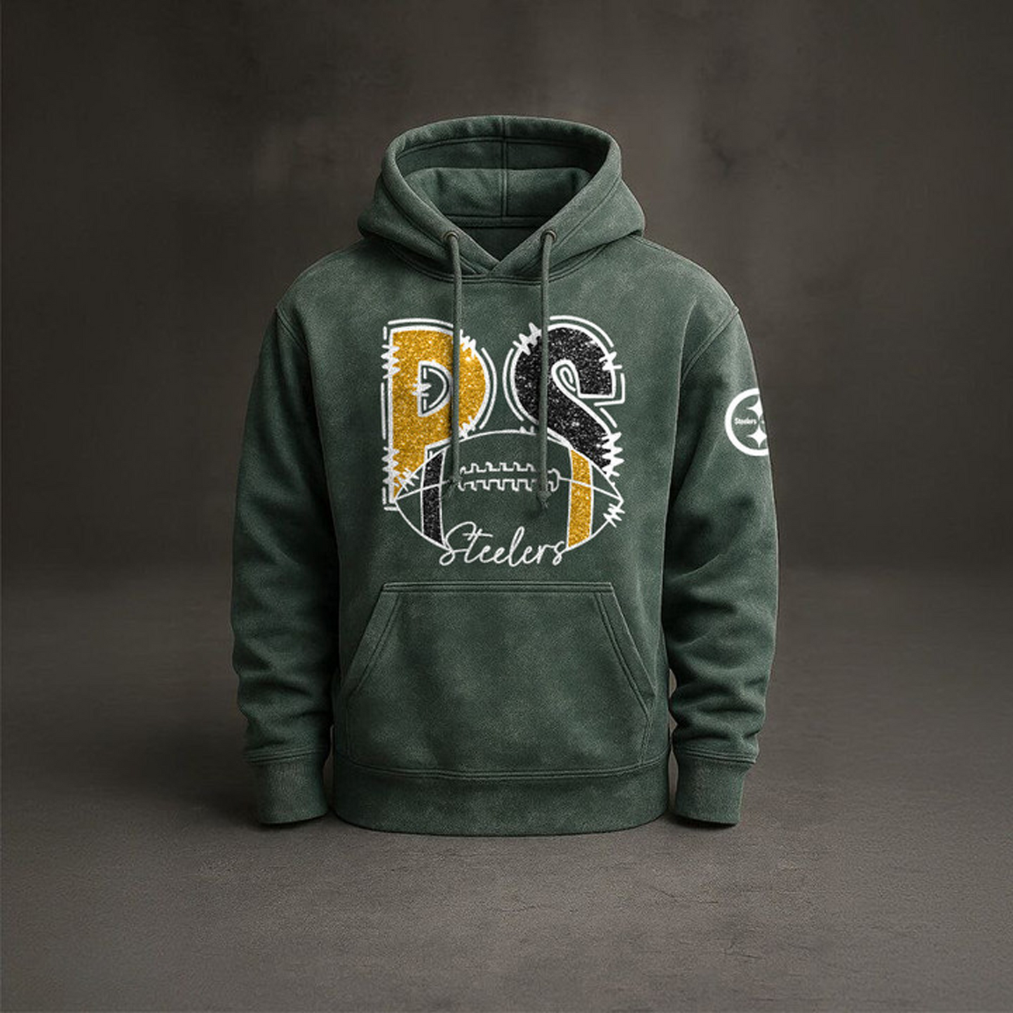 PIT x NFL Embossed Hoodie DatND THUONGNH