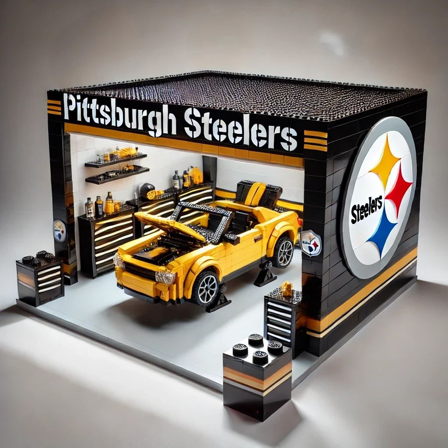 PIT x NFL Garage Building Blocks Set DATND TANTD