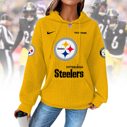 PIT x NFL Waffle Hoodie  0310 DatND DVT