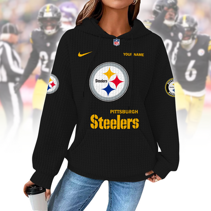 PIT x NFL Waffle Hoodie  0310 DatND DVT